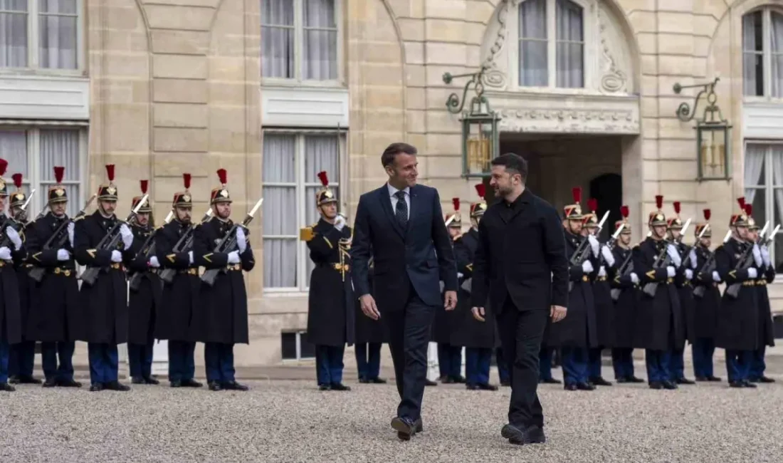 Ukrayna Lideri Zelenskiy'nin Fransa