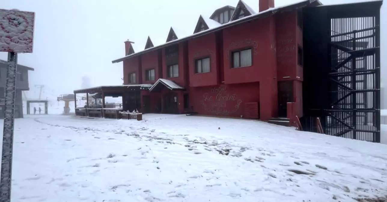 Uludağ’da Yılbaşı Öncesi Kar Sevinci: Zirvede 10 cm Kar Kaplaması