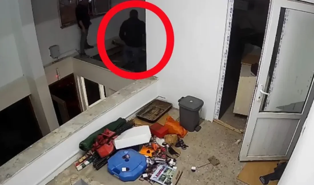 Ünye'de ofis alçıpan çökmesi