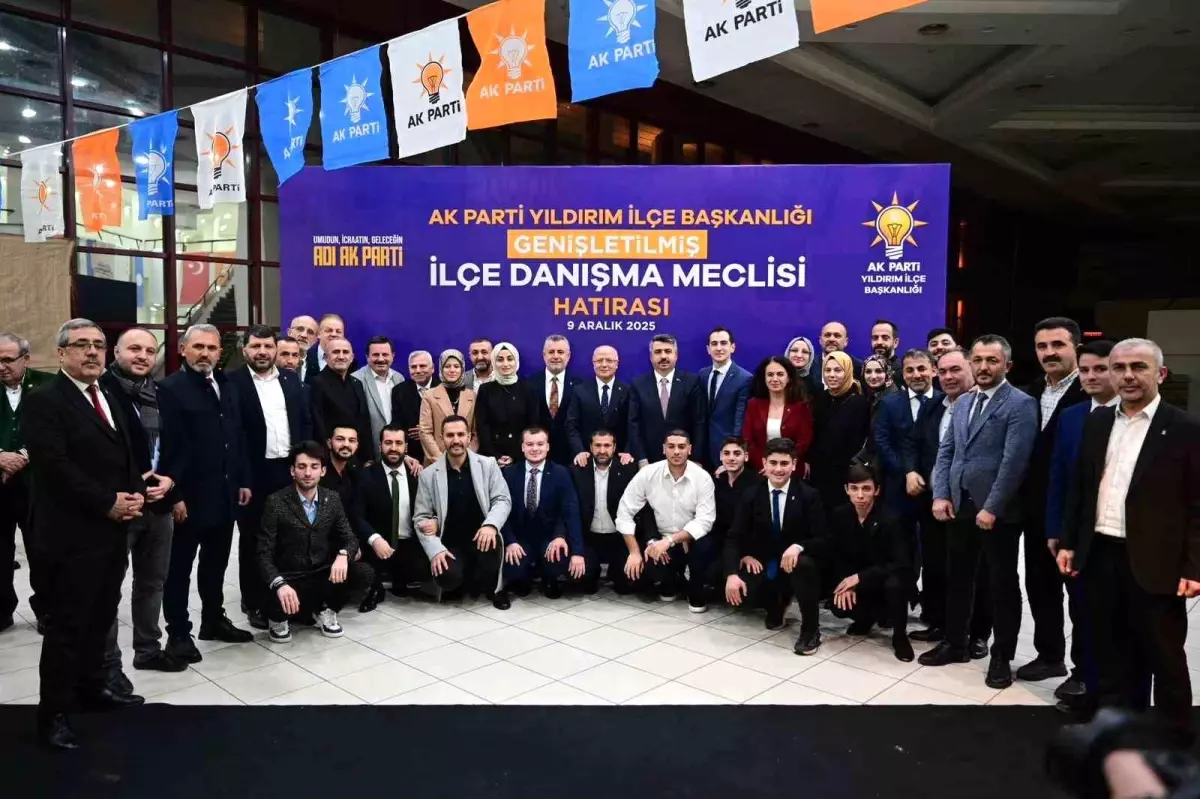 Yıldırım’da AK Parti’nin Yeni Üye Rakamında Rekor Artış ve Geniş Katılımlı Danışma Meclisi Toplantısı