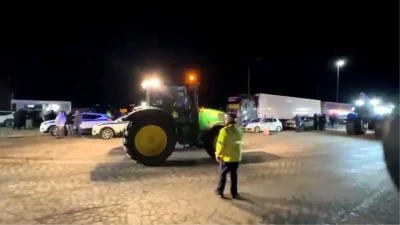 Yunanistan’daki Çiftçi Eylemleri Türkiye Sınırına Taşındı